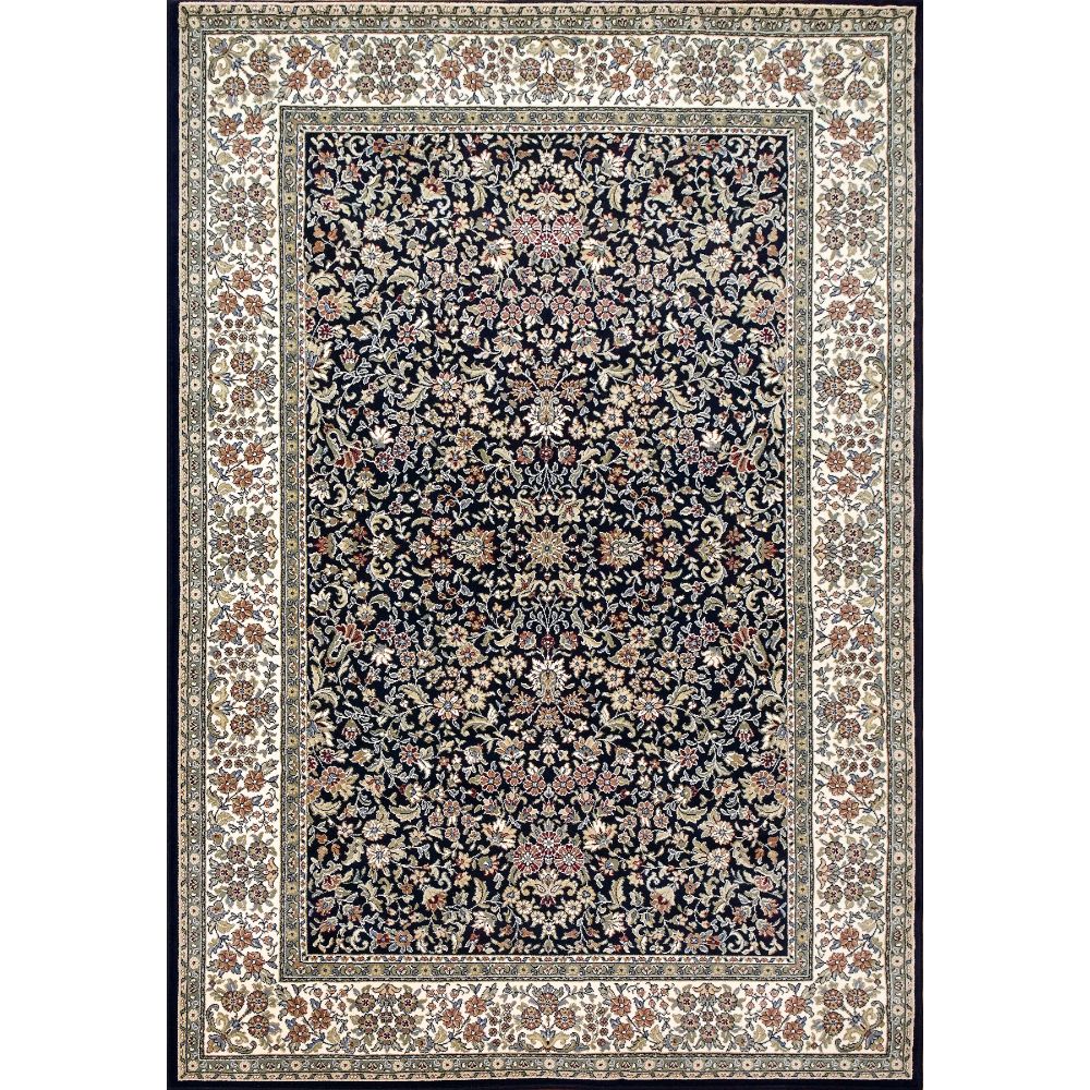 Dynamic Rugs 57078-3434 Ancient Garden 2 Ft. X 3.11 Ft. Rectangle Rug in Blue/Ivory